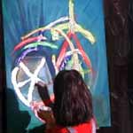 InProgress Artist Event-Ausstellungsbesucher malen 1